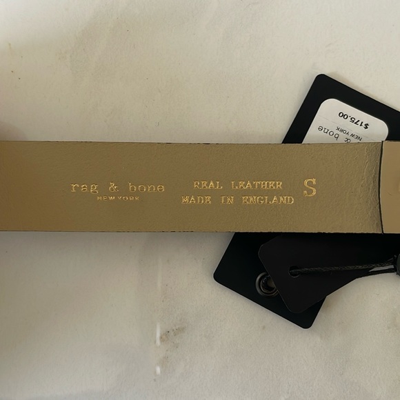 Rag & Bone Boyfriend Belt-Dune Size S - Picture 5 of 13